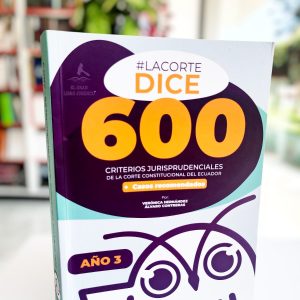 LA CORTE DICE 600 CRITERIOS JURISPRUDENCIALES AÑO 3